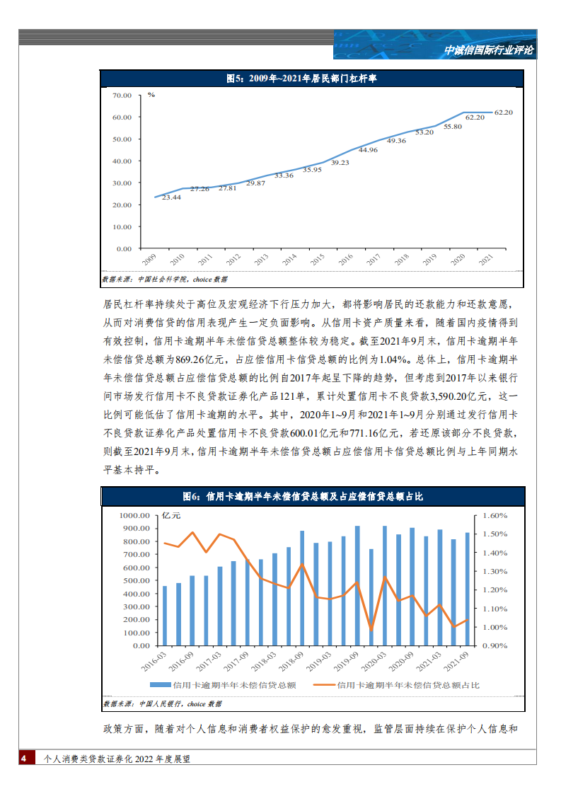 金融行业个人消费类贷款证券化2022年度展望：个人消费类贷款ABS产品发行规模企稳回升，后疫情时代产品表现或将进一步分化-20220317.pdf 第4页