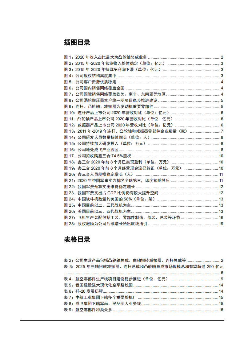 2021年汽车发动机零部件行业规模与西菱动力公司业绩分析报告.pdf 第2页