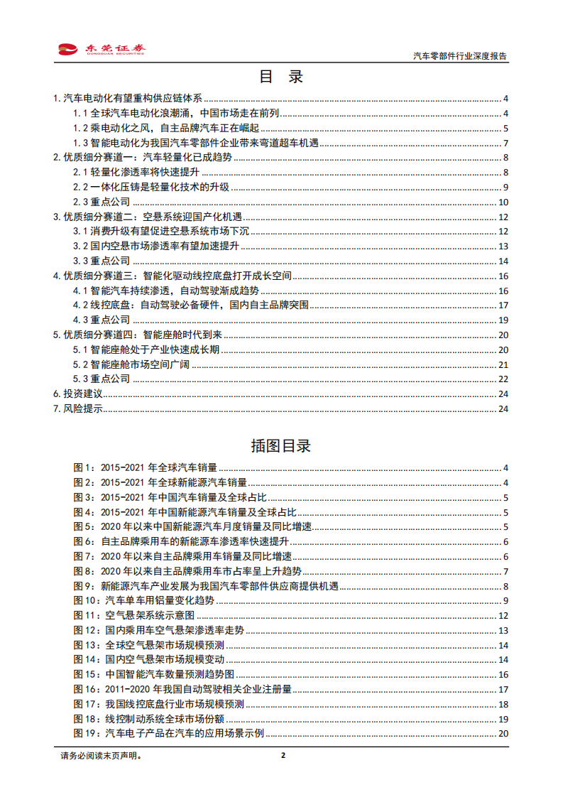 汽车零部件行业深度报告：乘电动智能化之风，自主汽车零部件企业有望崛起-220505.pdf 第2页