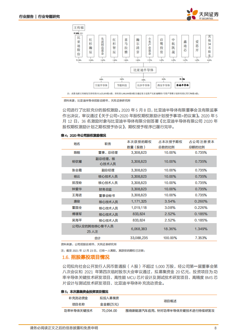 汽车零部件行业专题研究：比亚迪半导体，车规级半导体龙头公司，充分受益于智能电动汽车时代-20220115.pdf 第8页