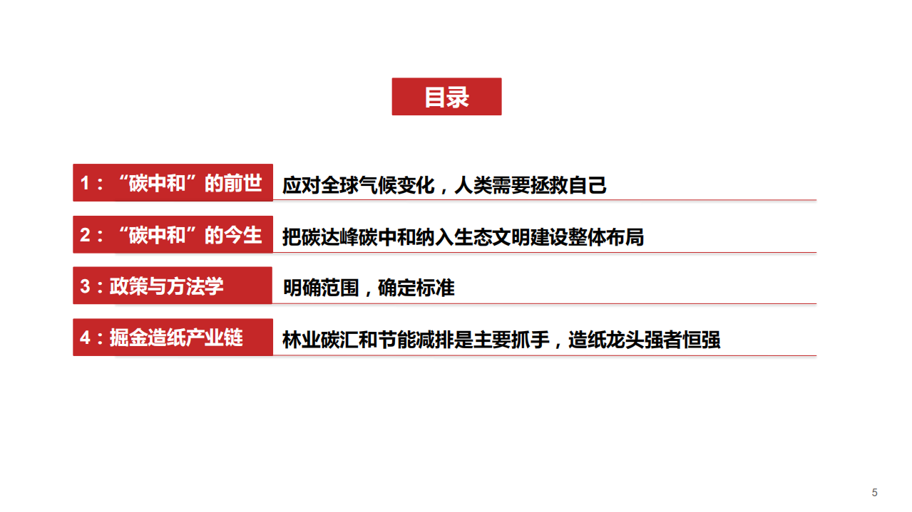 2021年碳中和趋势下造纸产业链前景分析报告.pdf 第1页