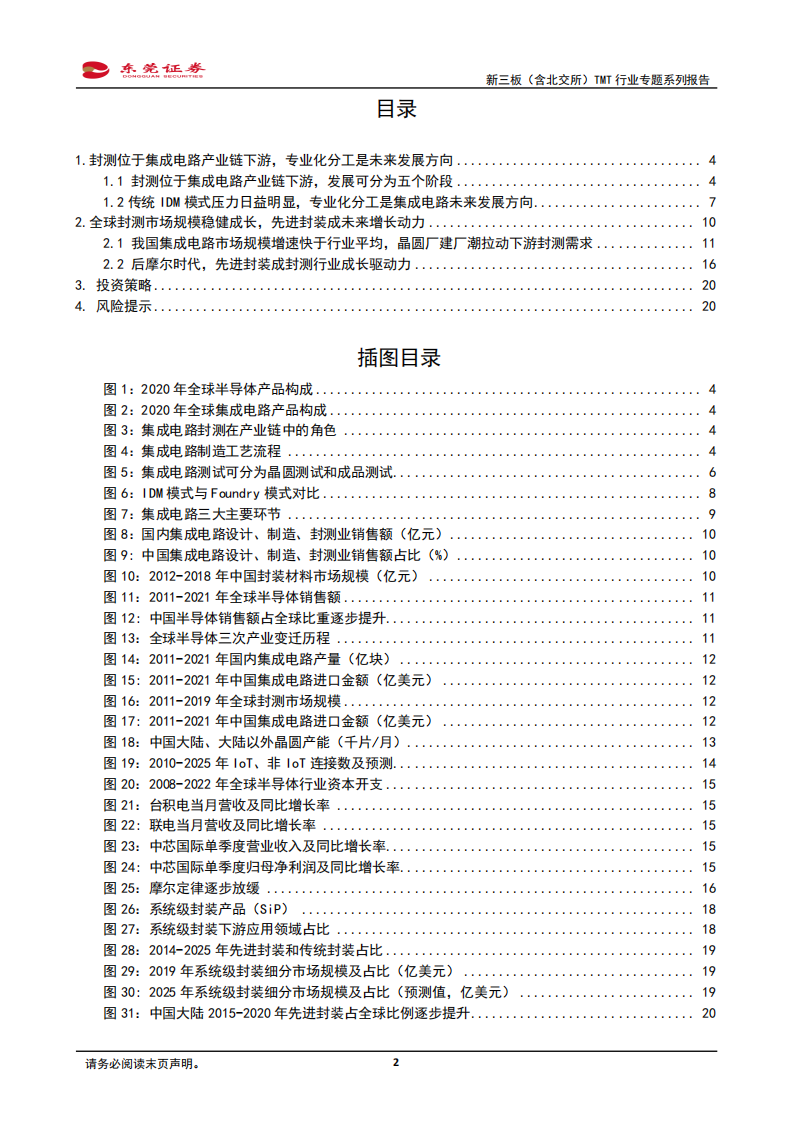 新三板（含北交所）TMT行业专题系列报告：半导体封测景气高企，先进封装前景可期-20220321.pdf 第2页