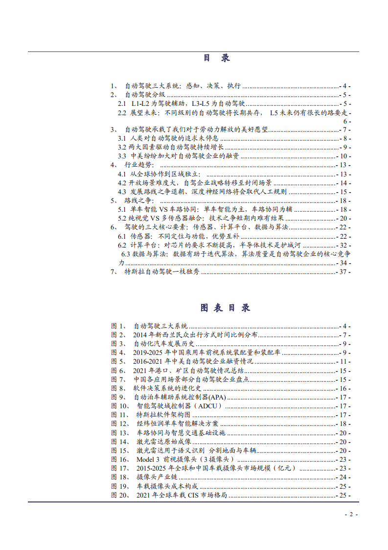 2022年全球自动驾驶行业发展趋势及特斯拉竞争优势分析报告.pdf 第1页