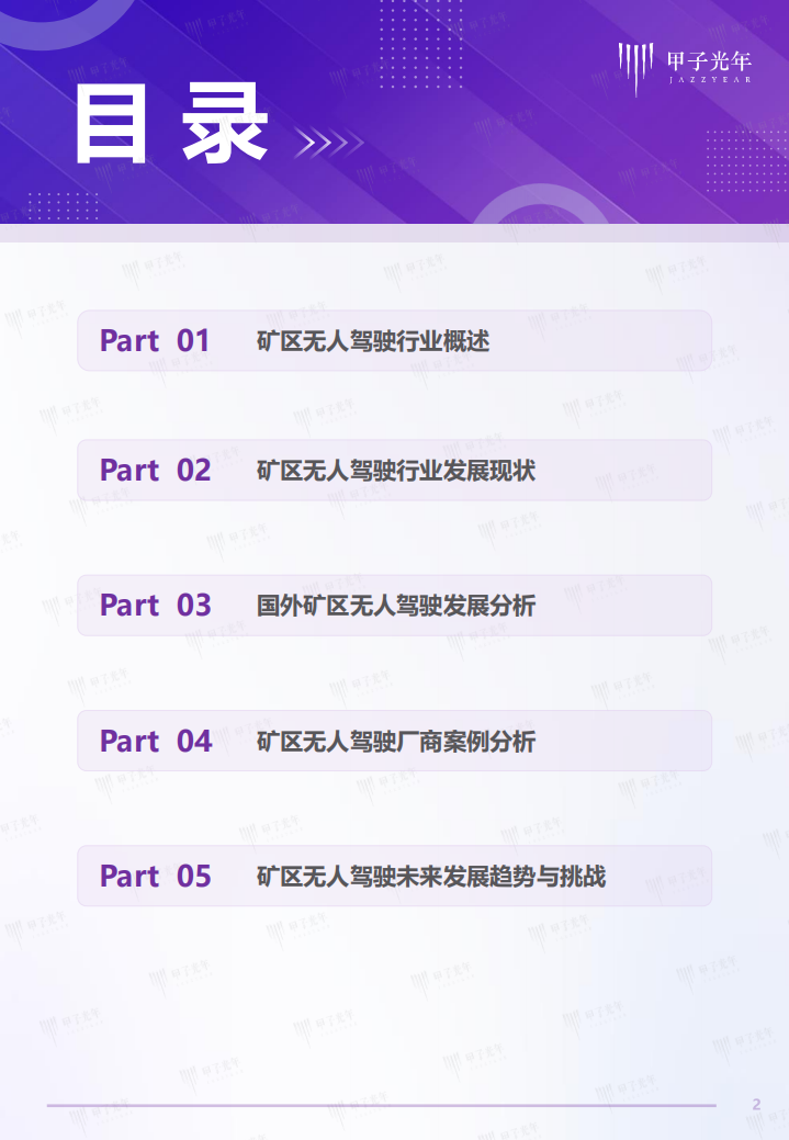 甲子光年：2022中国矿区无人驾驶行业研究报告.pdf 第2页