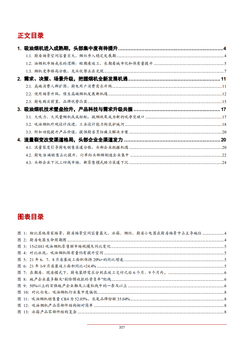 2021年吸油烟机行业竞争格局现状分析及消费人群市场需求研究报告.pdf 第1页