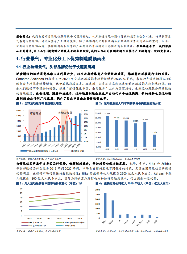 2021年运动鞋履行业现状与华利股份核心优势分析报告.pdf 第4页