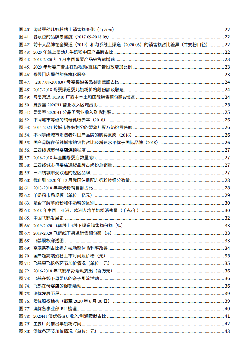2021年奶粉行业竞争格局与发展渠道分析报告.pdf 第3页