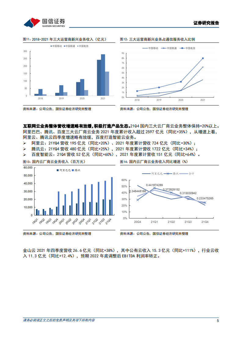 通信行业云基建专题：运营商加快云网算力布局，IDC加强绿色高质量发展-220505.pdf 第5页