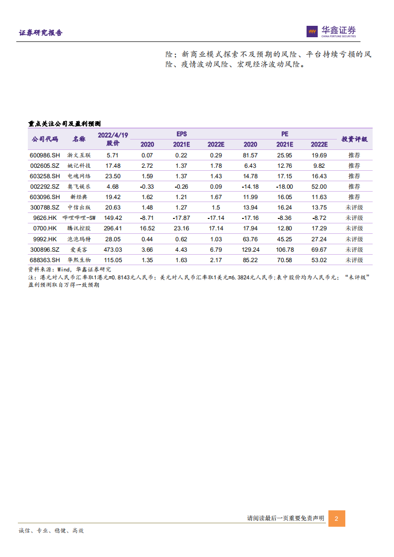 传媒互联网新消费行业：从媒介看用户需求与新供给（上篇）-220420.pdf 第2页