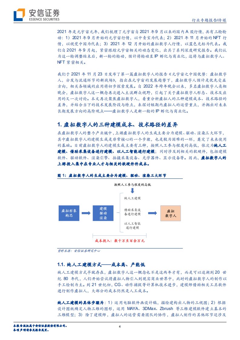 传媒行业专题报告：虚拟数字人的长短期展望，IP与赋能-220323.pdf 第4页