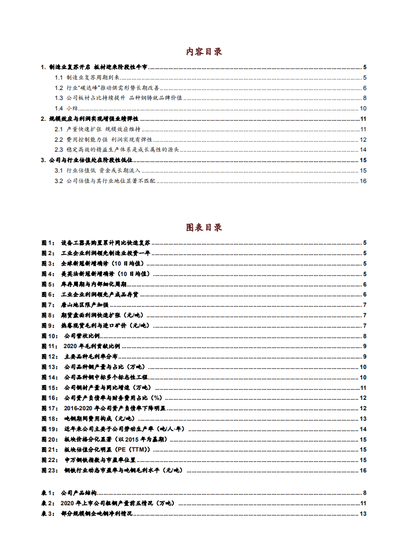 2021年钢铁行业供需状况及华菱钢铁盈利能力分析报告.pdf 第1页