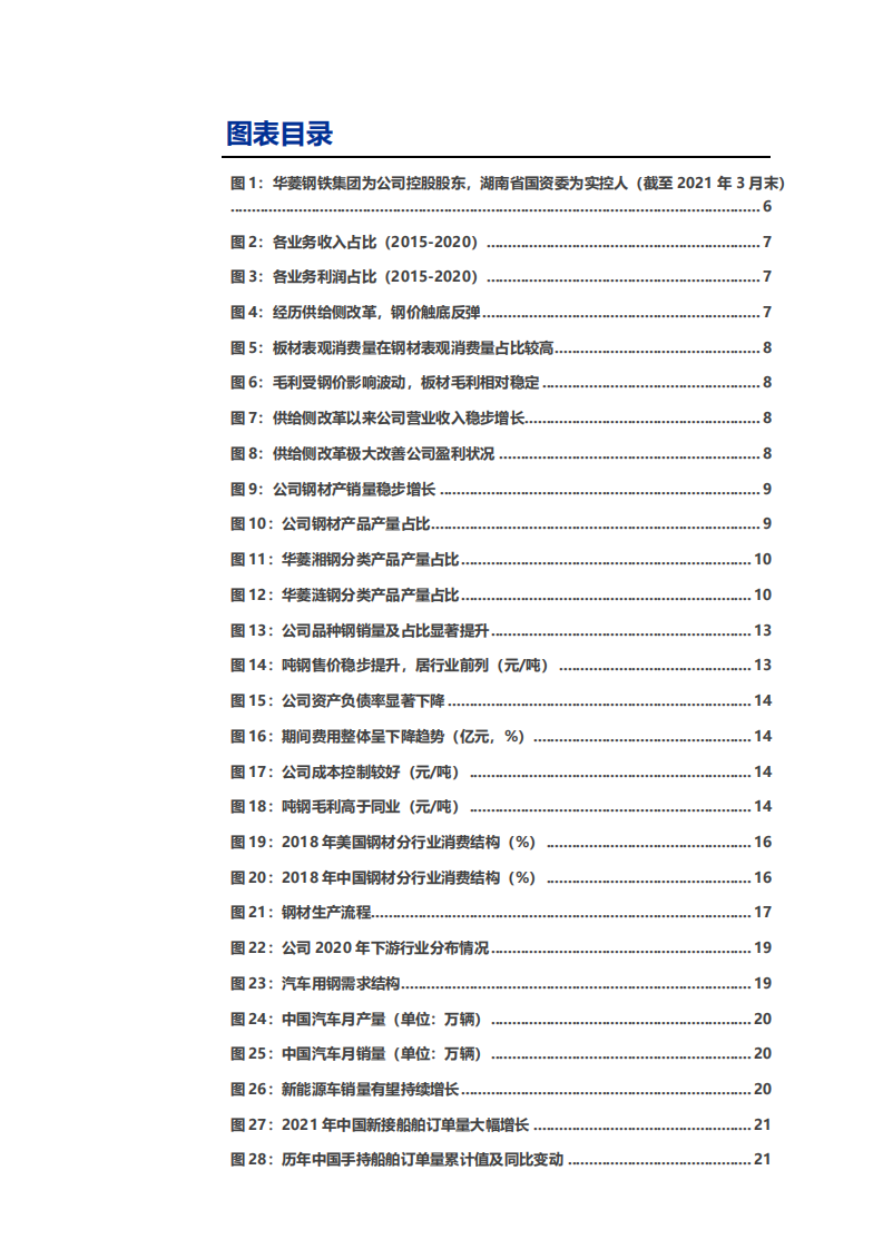 2021年华菱钢铁公司区域优势与中国钢铁行业研究报告.pdf 第2页