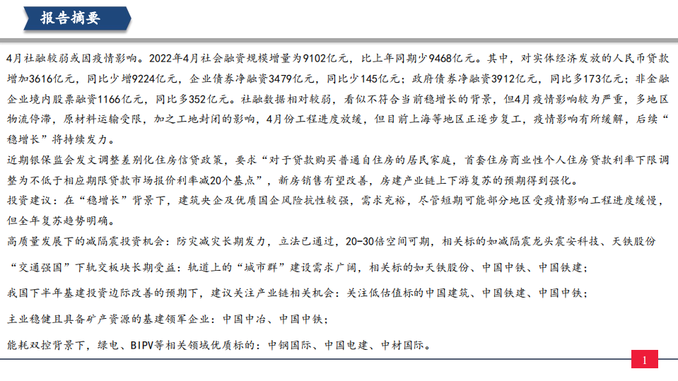 基建行业：政策发力，融资成本有望降低-220515.pdf 第2页