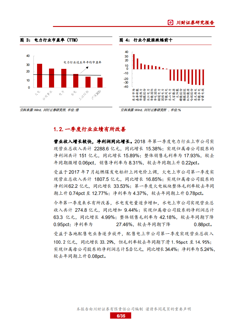 2018年电力行业中期投资策略报告：关注火电盈利反转和核电审批重启.pdf 第6页