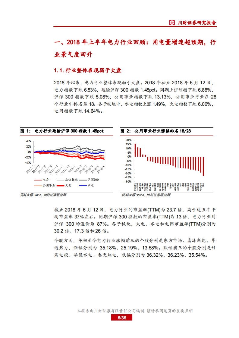 2018年电力行业中期投资策略报告：关注火电盈利反转和核电审批重启.pdf 第5页