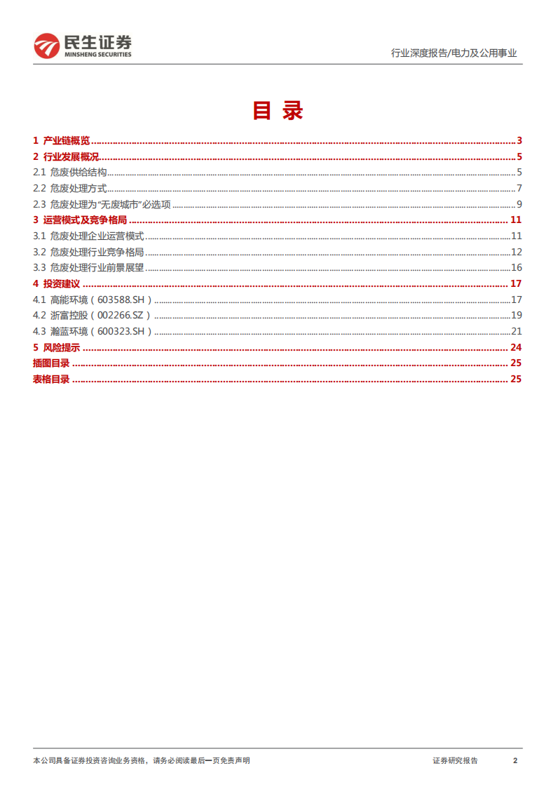 环保行业专题报告：危废处理行业全景图-220503.pdf 第2页