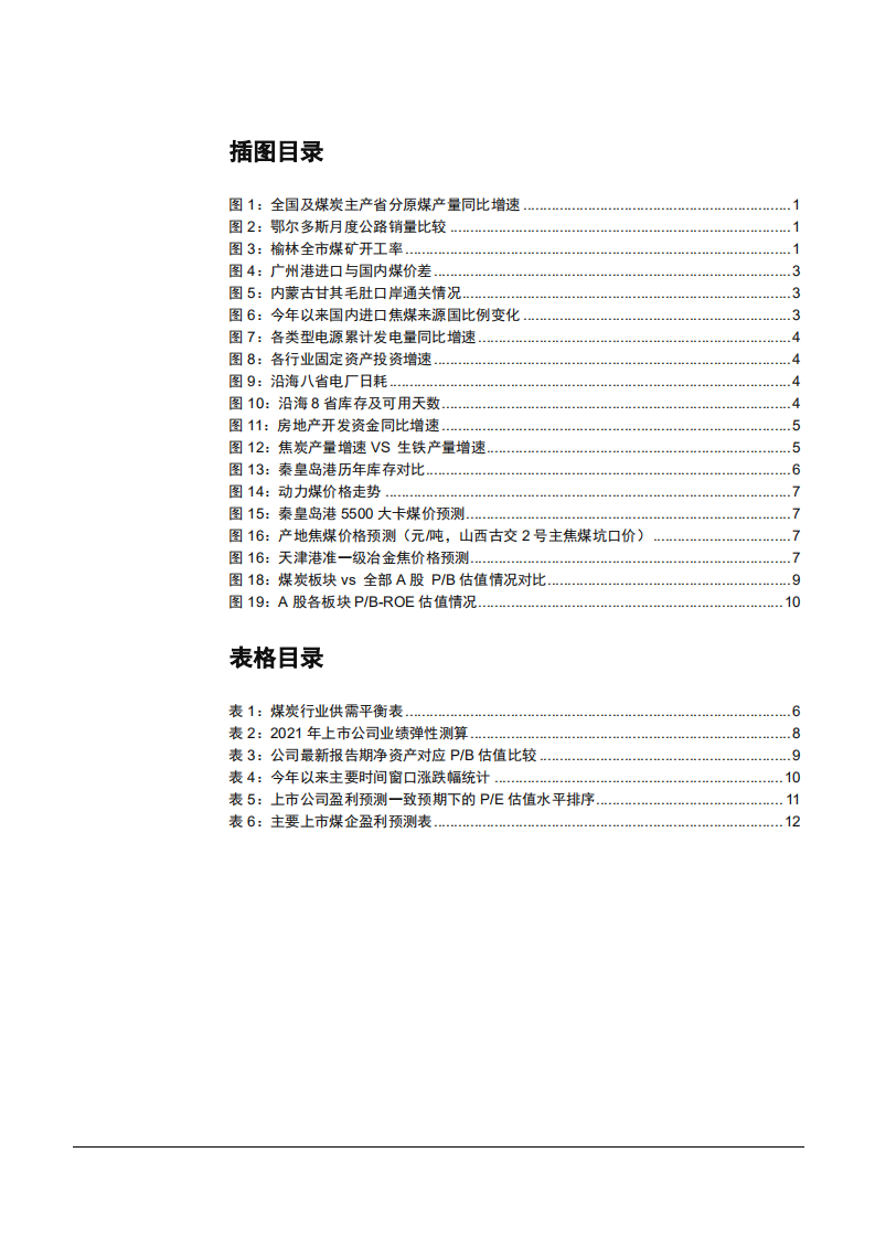 2021年煤炭行业供需格局与价格走势分析报告.pdf 第2页
