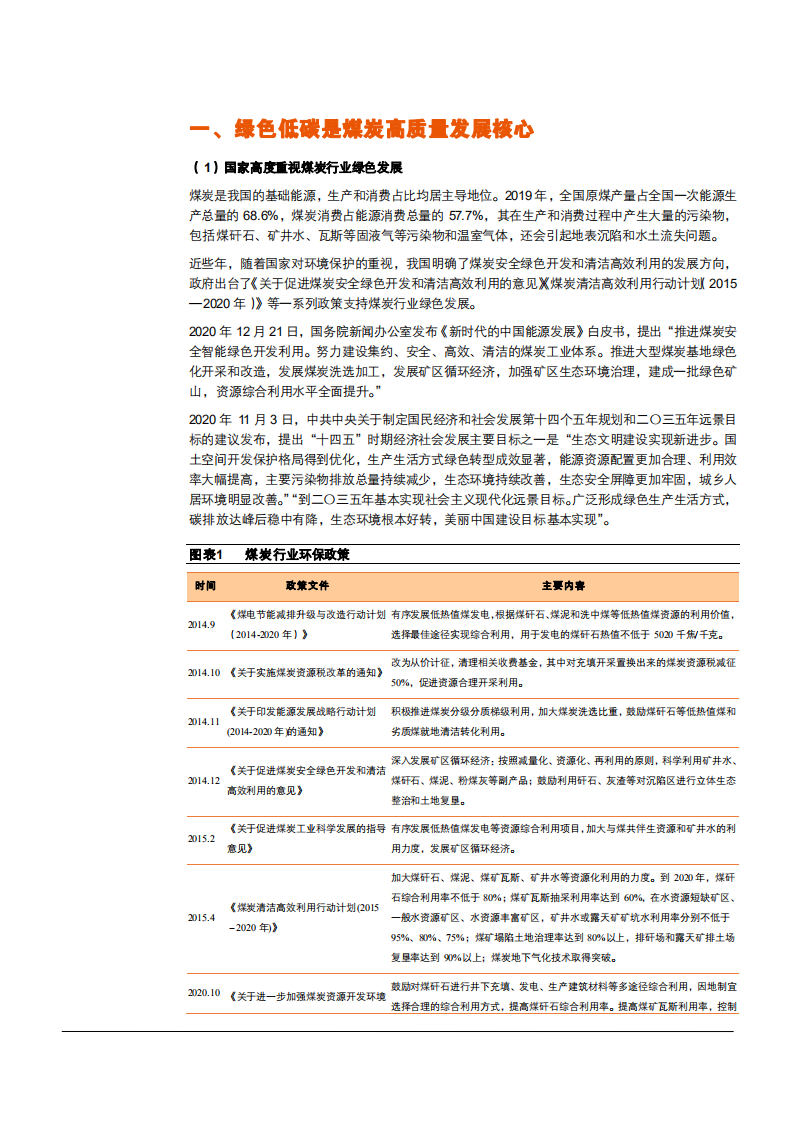 2021年煤炭行业碳减排绿色发展趋势分析报告.pdf 第3页