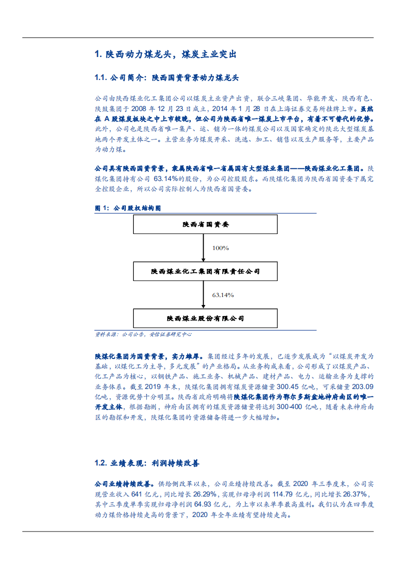 2021年陕西煤业新能源布局与煤炭行业供需趋势分析报告.pdf 第3页