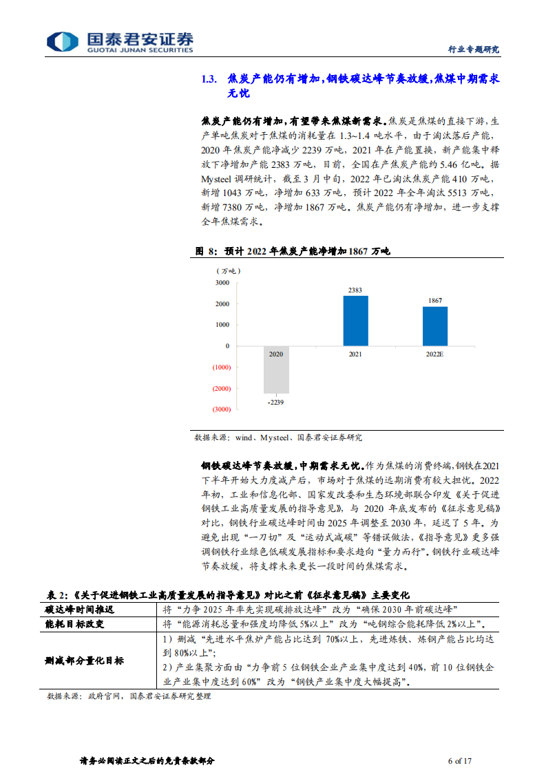 焦煤行业专题报告：需求迟到不缺席，长协提价进行时-220324.pdf 第6页