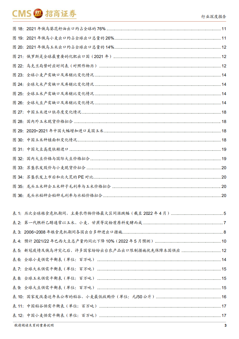 农产品行业深度报告：粮价景气高企，布局种植链正当时-220608.pdf 第3页