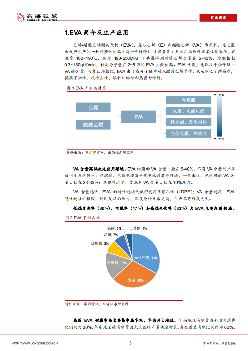 石油石化行业深度：石化新材料系列研究，EVA-220608.pdf 第3页