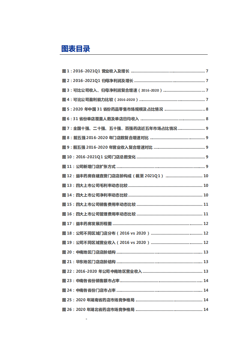 2021年益丰药房全国布局与精细化管理能力分析报告.pdf 第2页