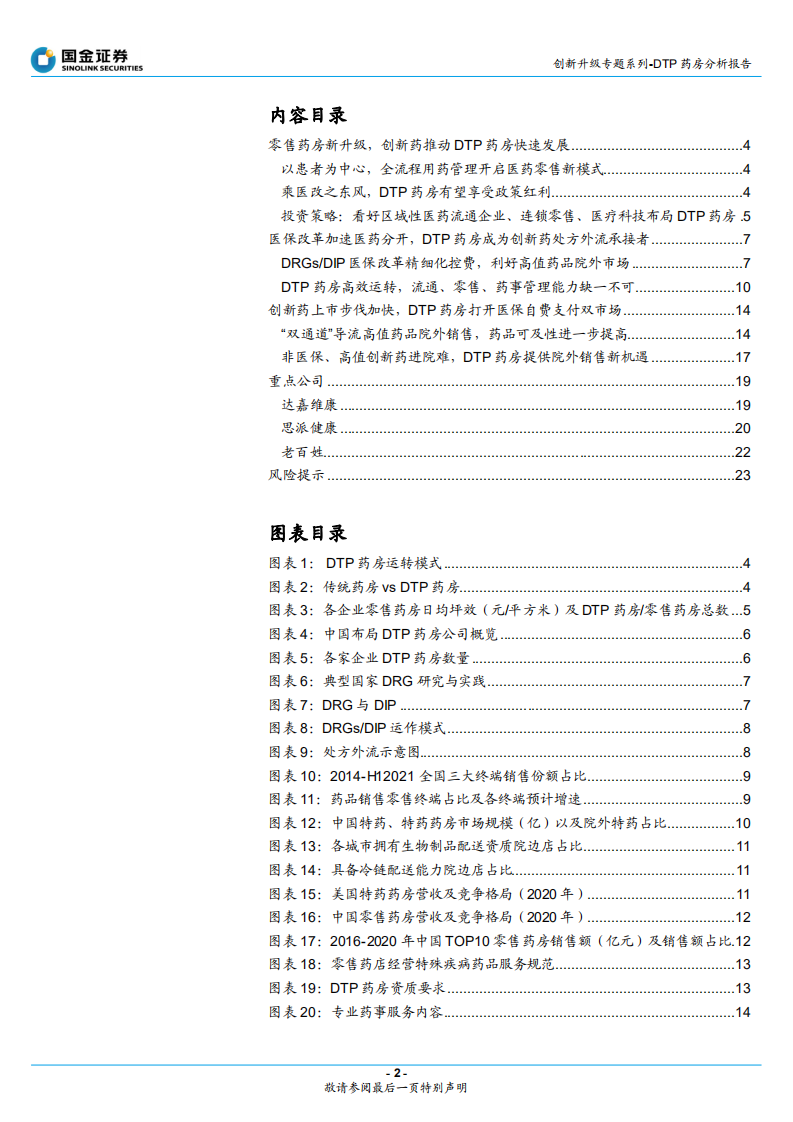 医药健康行业创新升级专题系列-DTP药房分析报告：创新药产业链延伸新阵地，DTP药房-20220406.pdf 第2页