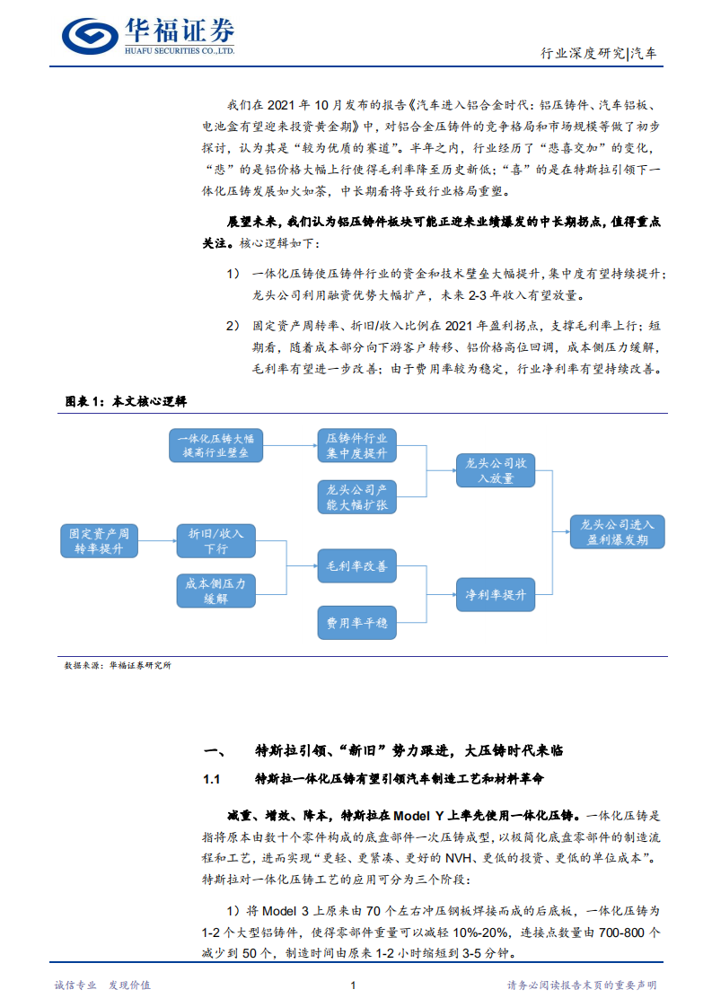 汽车行业铝合金压铸件：大压铸时代来临，龙头公司有望迎来业绩爆发期-220520.pdf 第4页