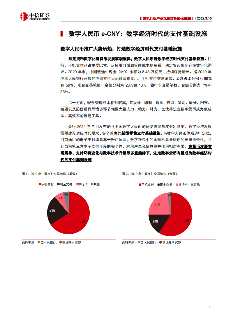 计算机行业产业互联网专题~金融篇2：数字人民币，数字经济时代支付基础设施-220315.pdf 第4页