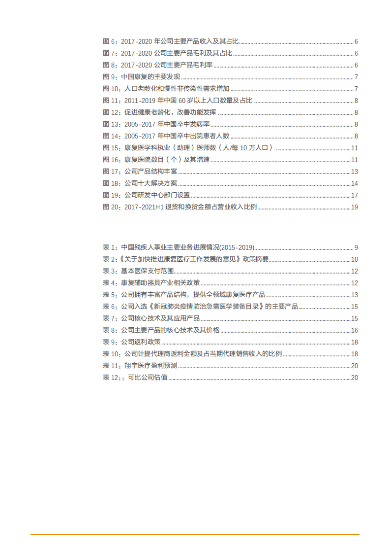 2021年翔宇医疗公司产品结构与中国康复行业需求趋势分析报告.pdf 第2页