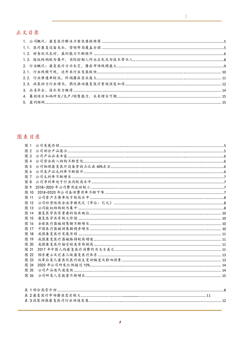 2021年翔宇医疗盈利能力及潜在市场规模分析报告.pdf 第1页
