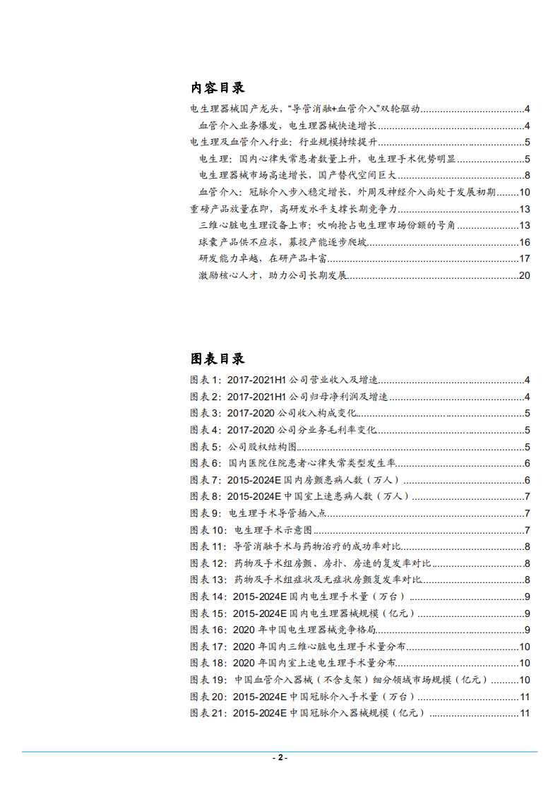 2021年中国电生理及血管介入行业发展现状分析-国产龙头惠泰医疗研究报告.pdf 第1页