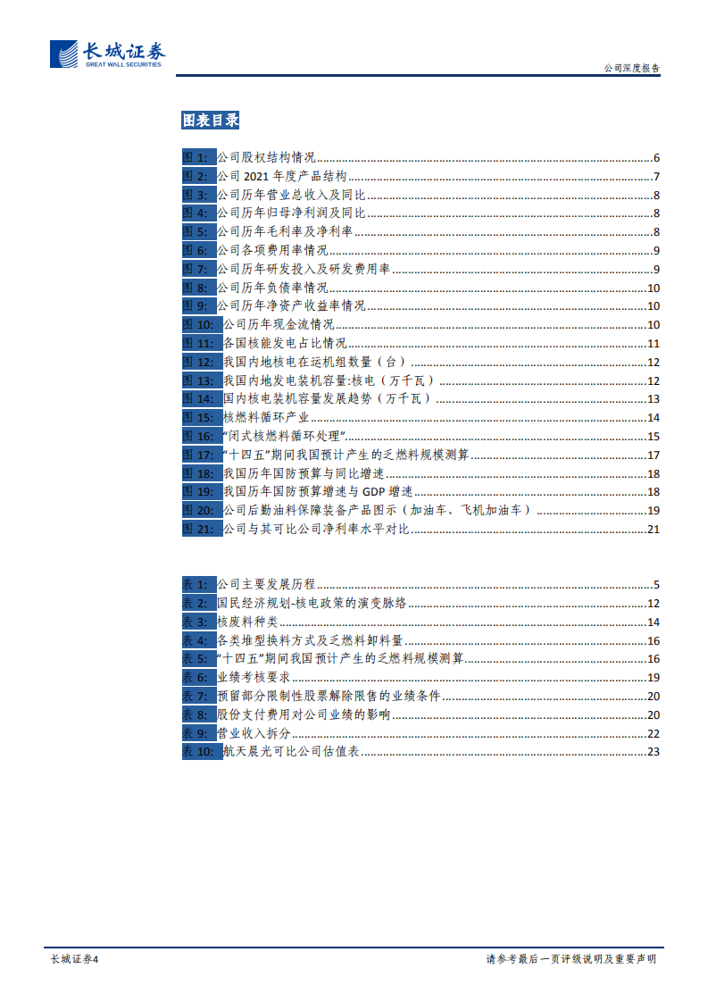 航天晨光-公司深度报告：乏燃料装备龙头企业，股权激励落地，长期成长空间可期-220525.pdf 第4页