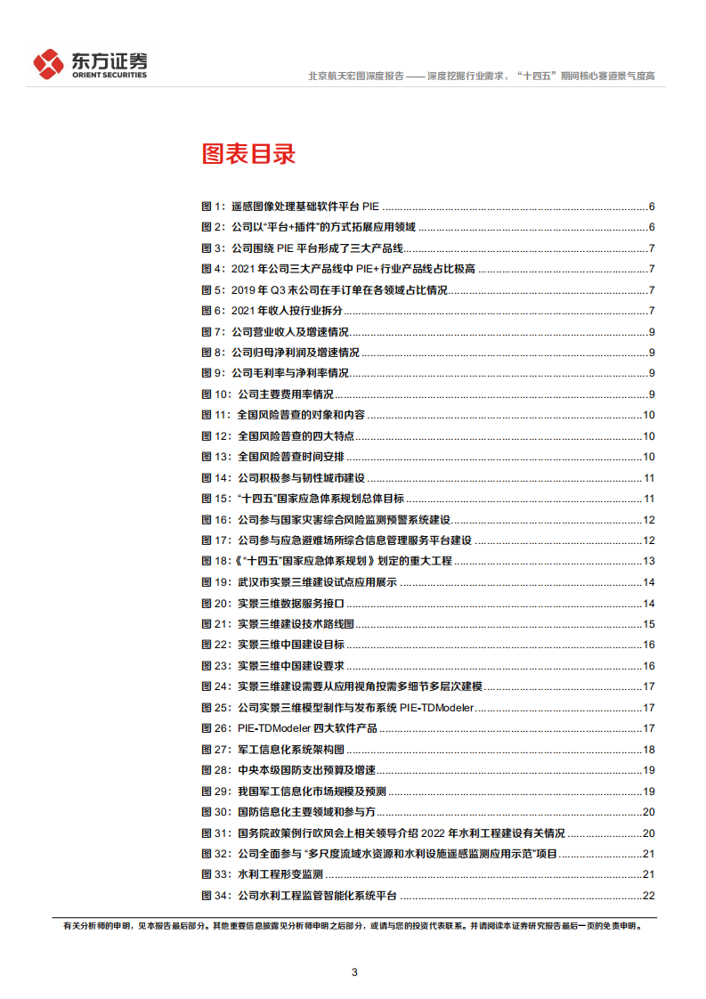 航天宏图-深度挖掘行业需求，&ldquo;十四五&rdquo;期间核心赛道景气度高-220515.pdf 第3页