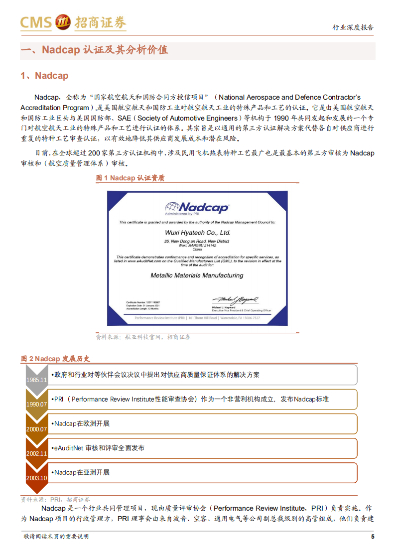 军工行业鹰隼试翼、风尘翕张，航空制造系列报告（二）：特种工艺，从Nadcap数据看国际航空产业链分布及对比-20220403.pdf 第5页