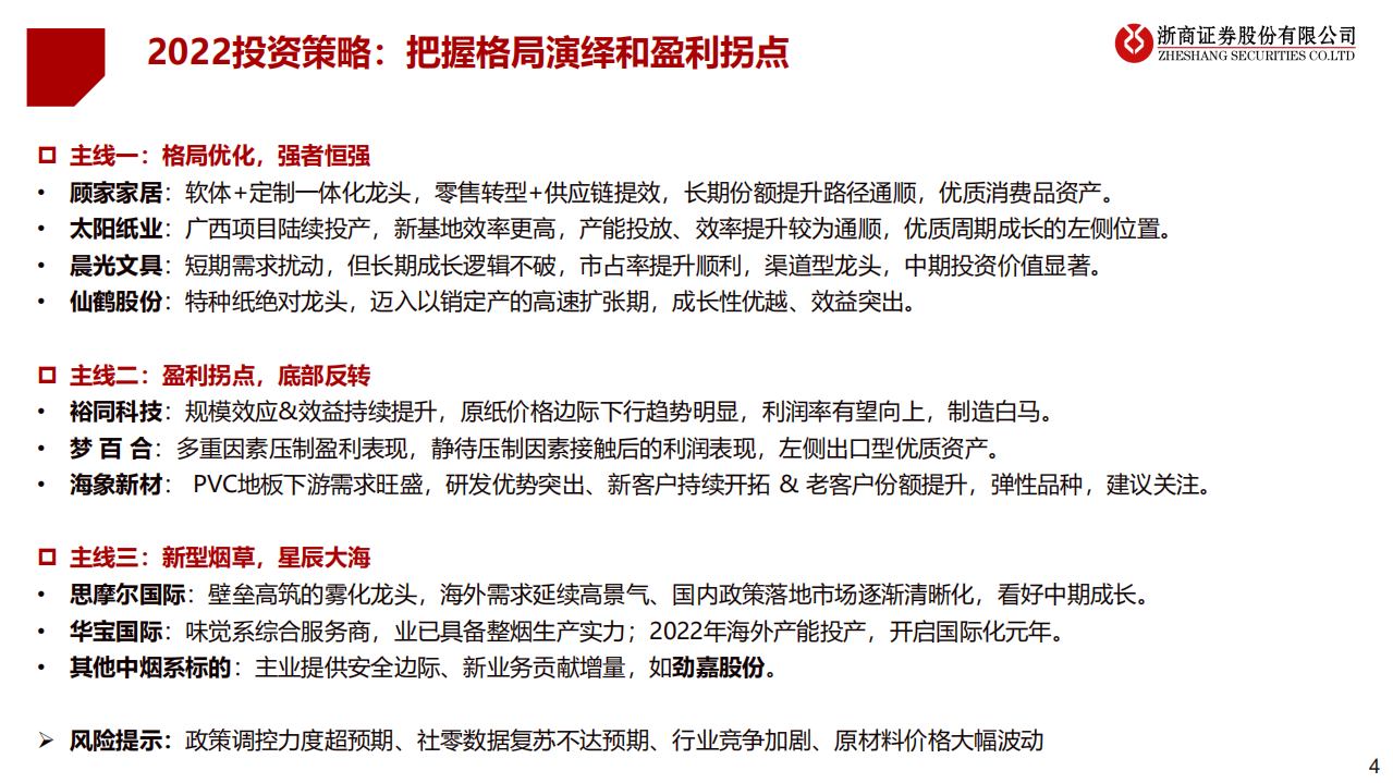 轻工制造行业2022年度策略：否极泰来，把握盈利拐点vs格局演绎-220102.pdf 第4页