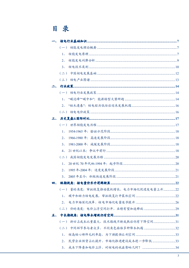 2022年核电行业政策、发展历程及盈利空间研究报告.pdf 第1页