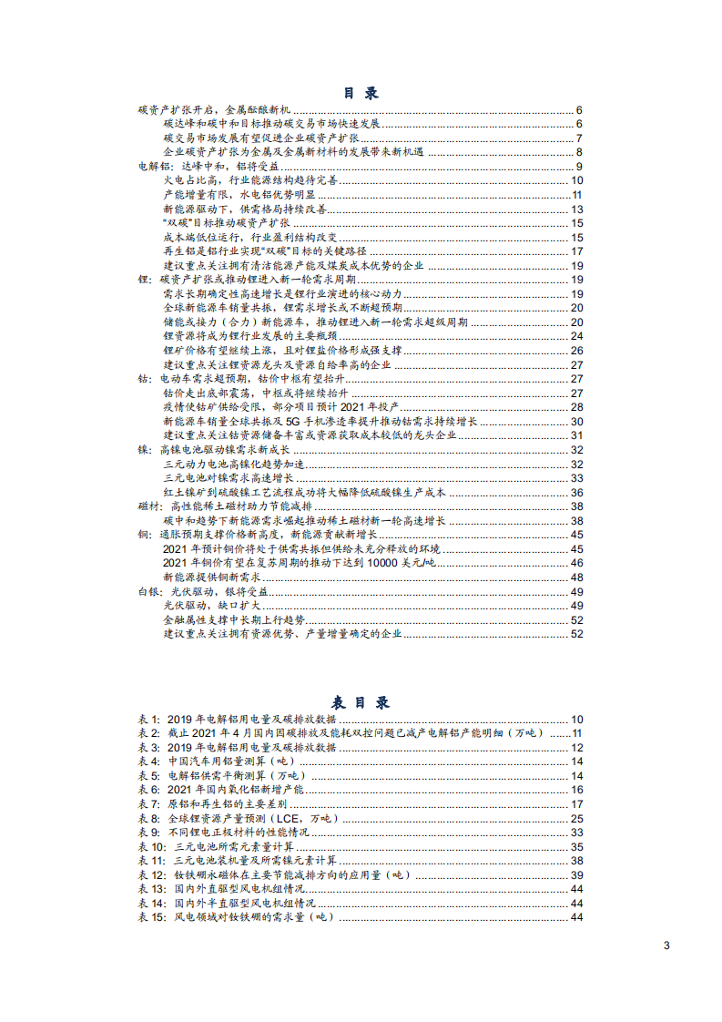 2021年金属&新材料行业碳资产扩张及各金属发展趋势分析报告.pdf 第1页