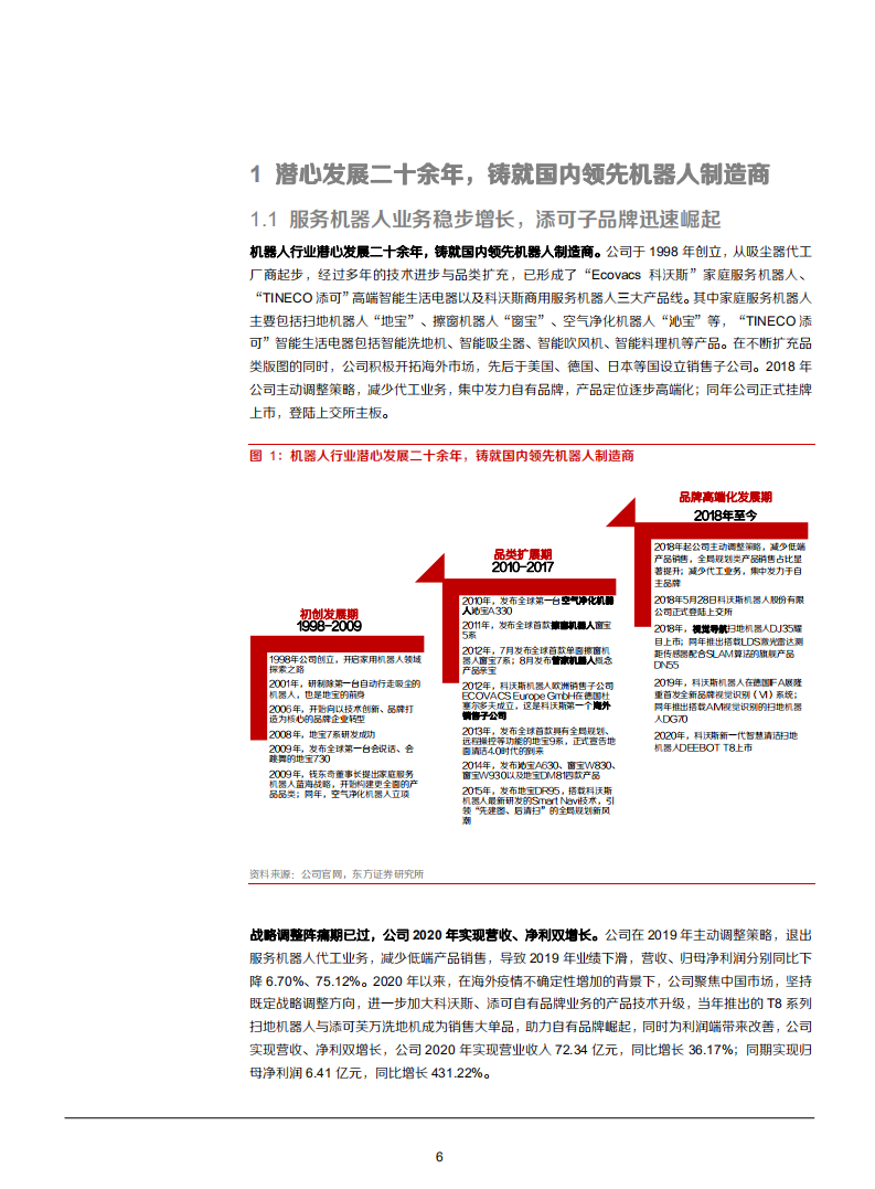 2021年科沃斯公司战略转型与服务机器人行业发展前景分析报告.pdf 第5页