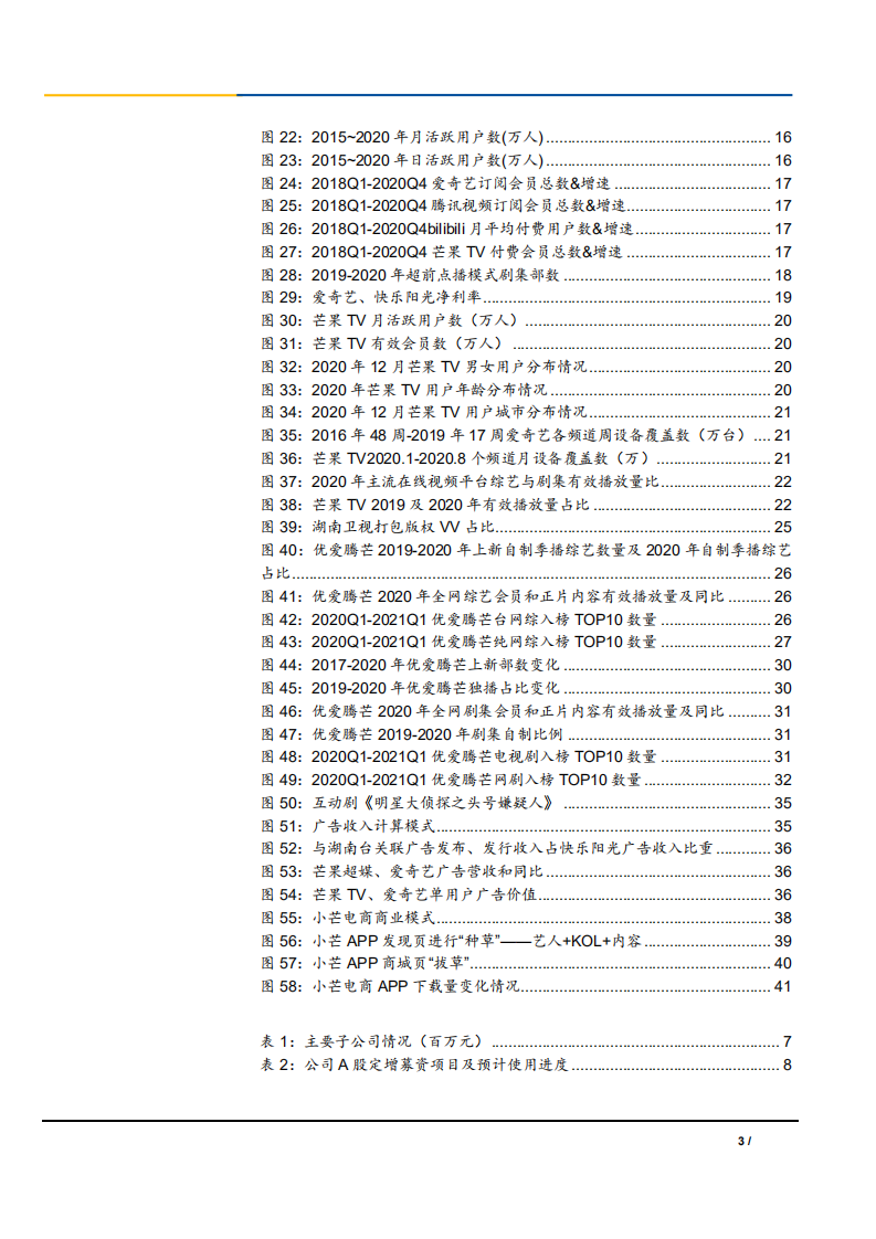 2021年芒果超媒财务报表及在线视频行业分析报告.pdf 第2页