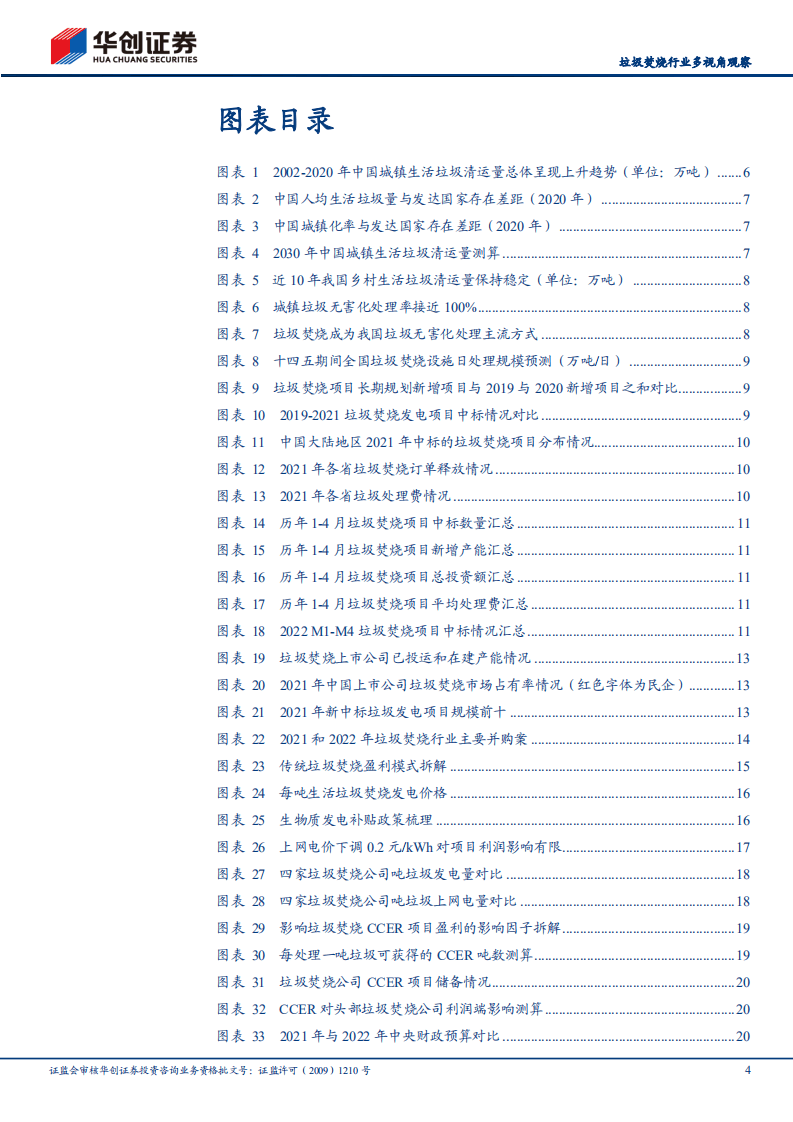 垃圾焚烧行业多视角观察：后补贴时代的变与不变-220604.pdf 第4页