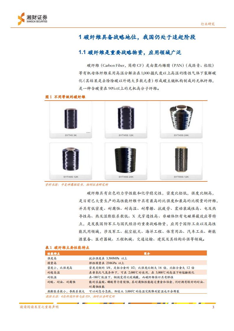 新材料行业深度：碳纤维长期需求看好，国内有效供给有待持续释放-220331.pdf 第5页