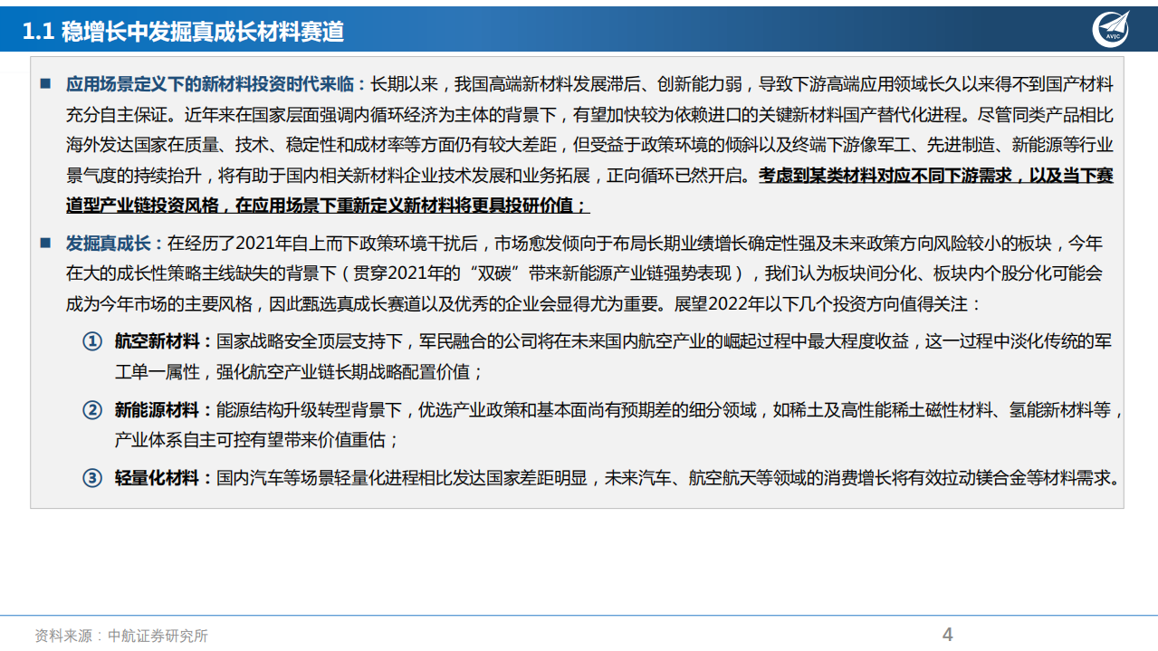 新材料行业2022年年度策略：稳增长中寻找真成长-220218.pdf 第4页