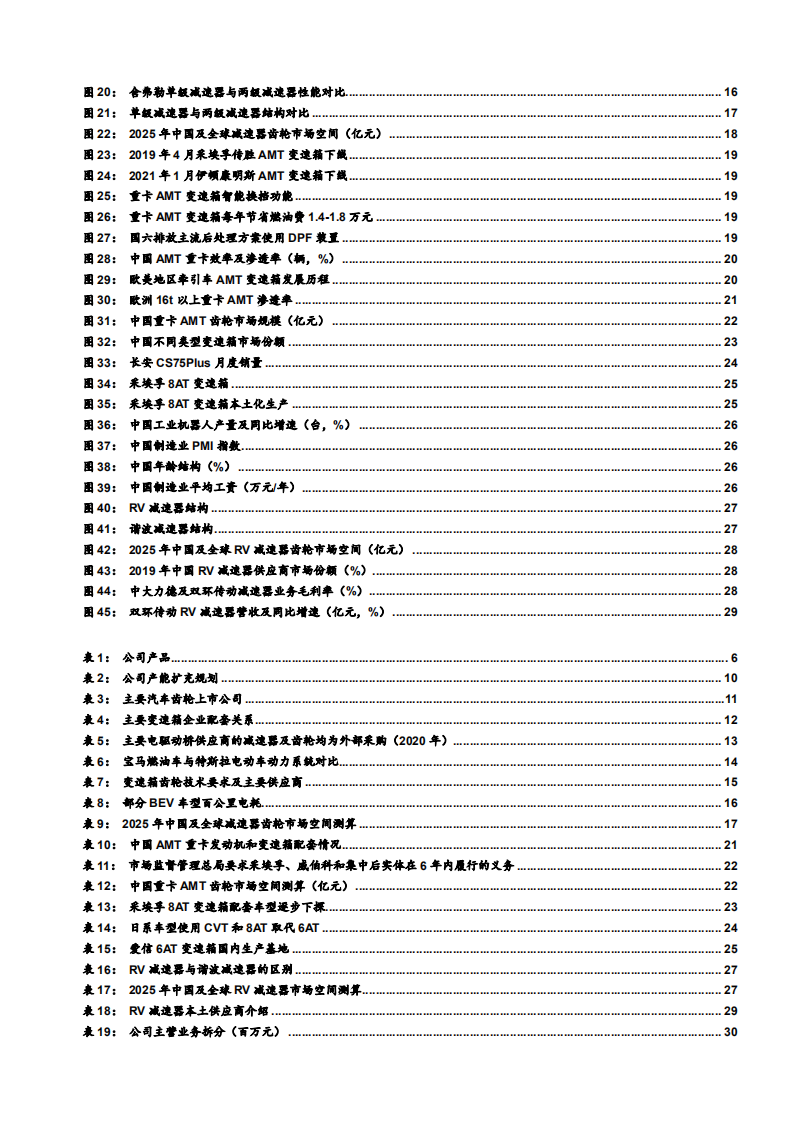 2021年双环传动公司产业升级与汽齿行业格局分析报告.pdf 第2页