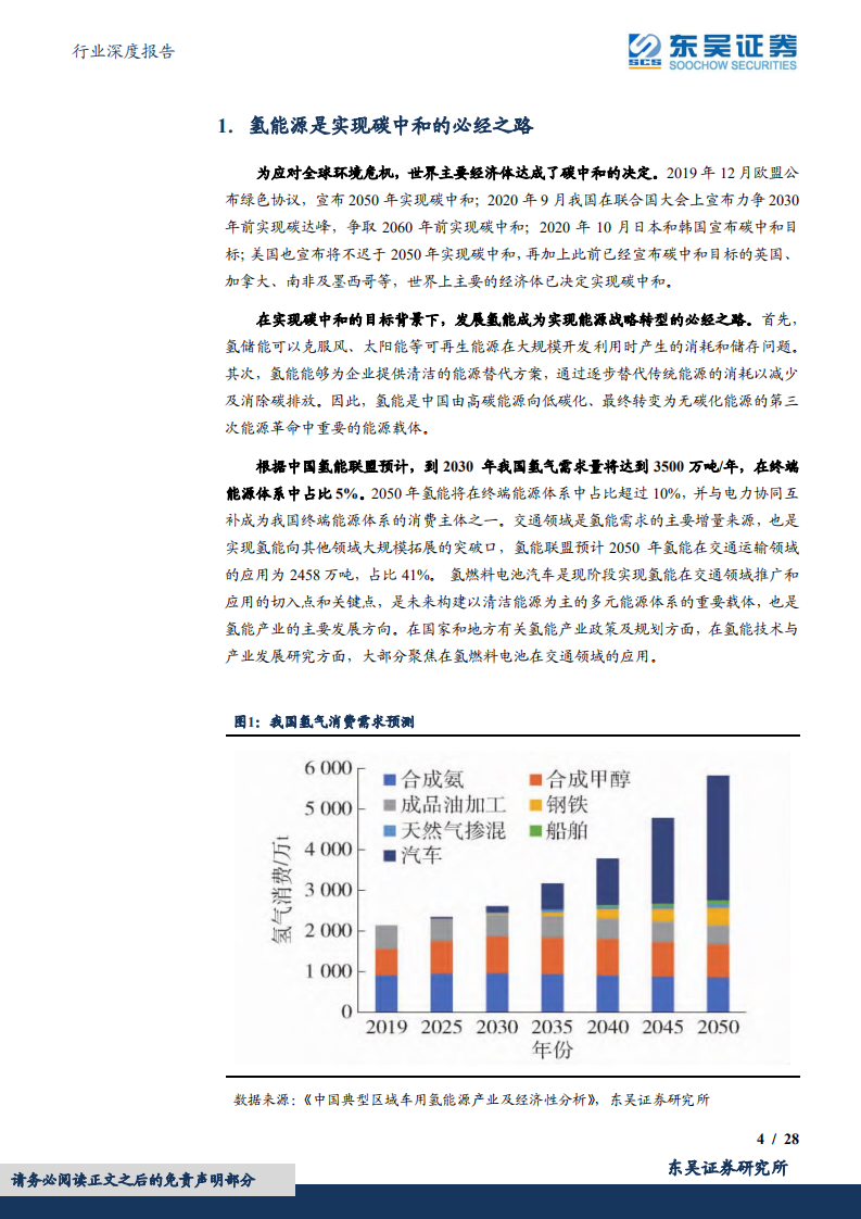 氢燃料电池行业深度报告：“氢”舟已过万重山，氢燃料电池行业蓄势待发-220620.pdf 第4页