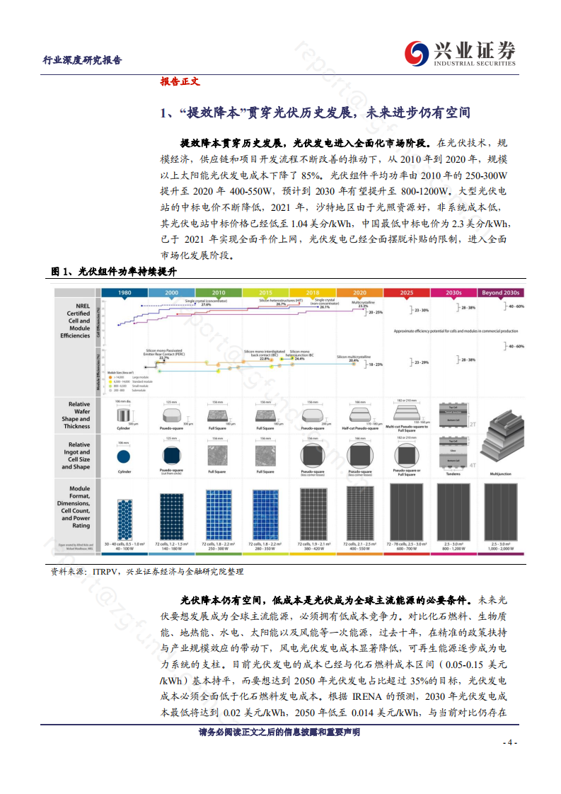 透过现象看本质，从原理端看光伏电池技术发展-220615.pdf 第4页
