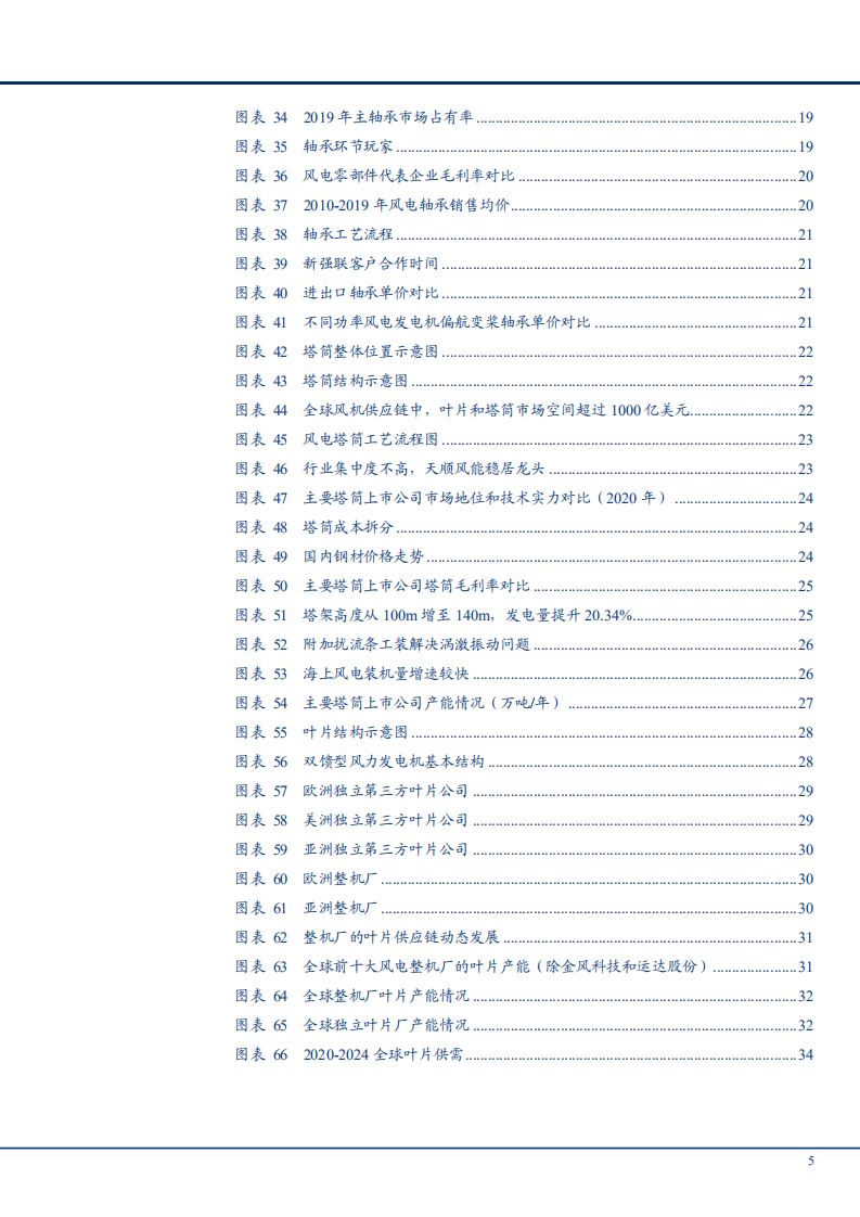 2021年风电产业链整机、轴承、塔筒、叶片行业竞争格局及趋势研究报告.pdf 第3页