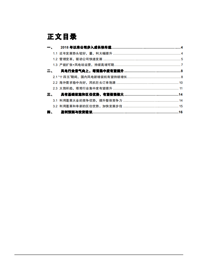 2021年风电行业需求趋势及大金重工公司竞争优势分析报告.pdf 第1页