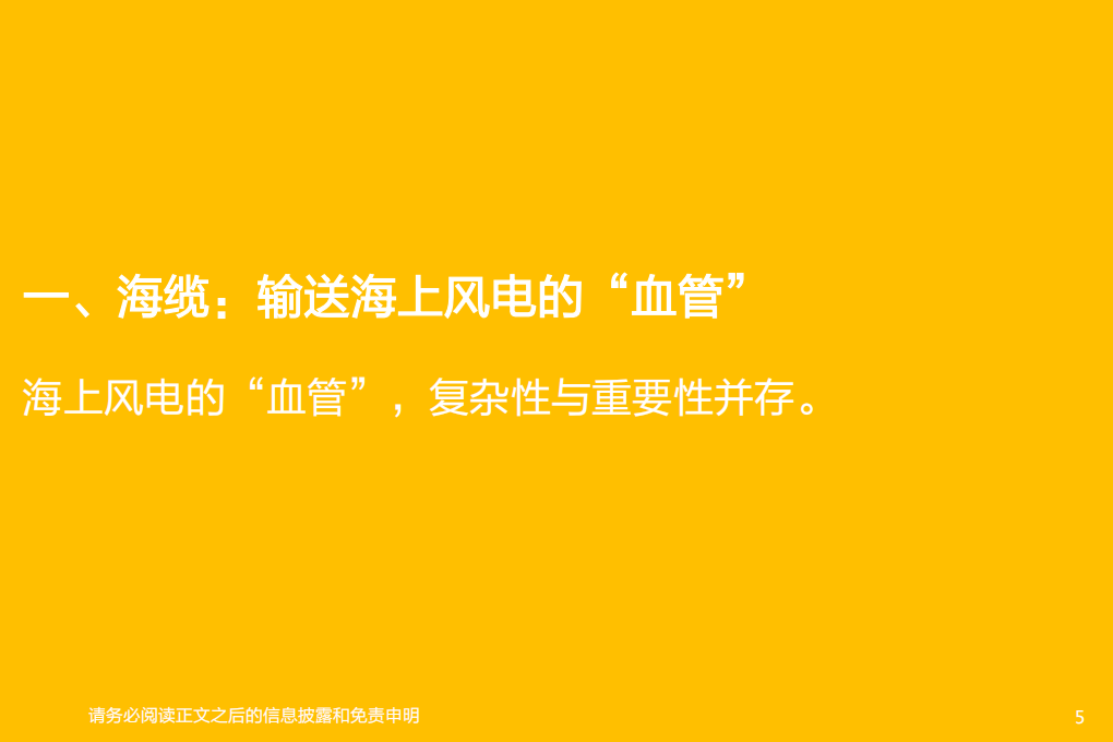 风电3·海缆行业：抗通缩环节，产品迭代期看技术，长期看整套解决方案能力-220404.pdf 第5页